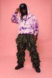 Jerry J Purple Tie Dye Hoodie