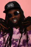 Jerry J Purple Tie Dye Hoodie