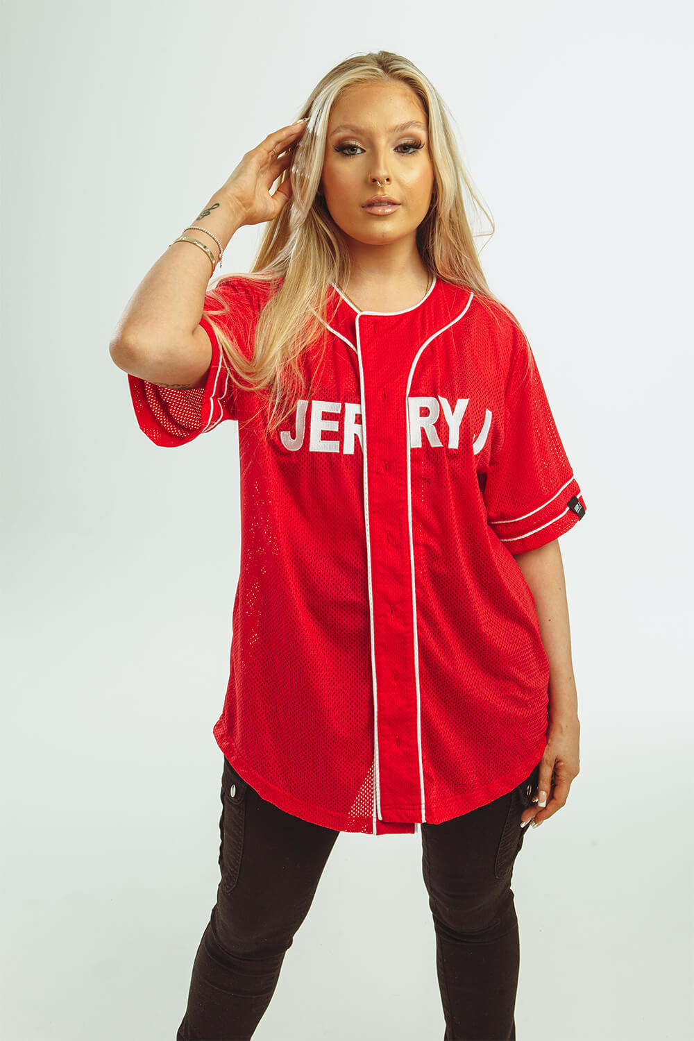 Baseball Jersey - Red - Unisex