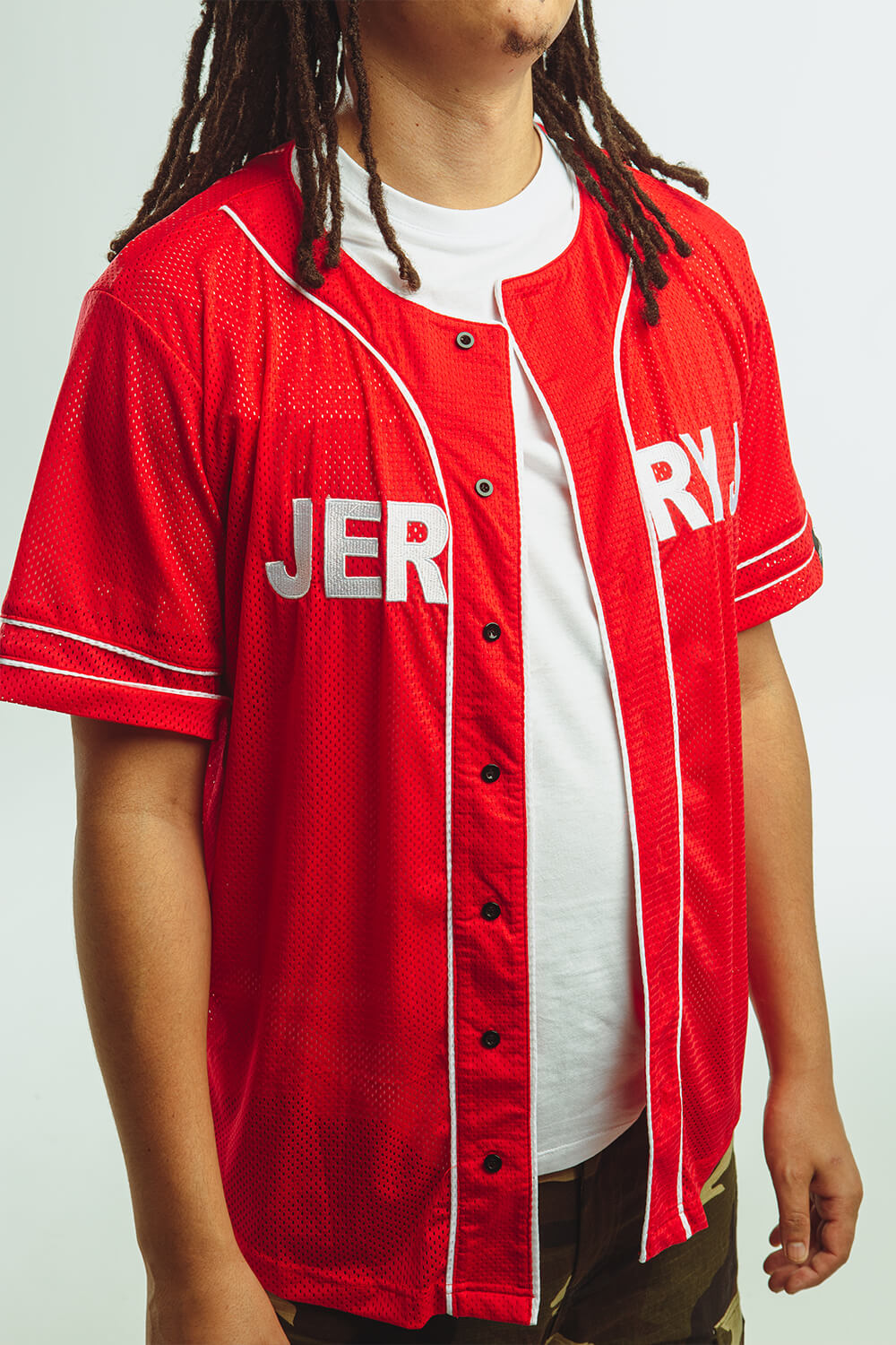 Baseball Jersey - Red - Unisex